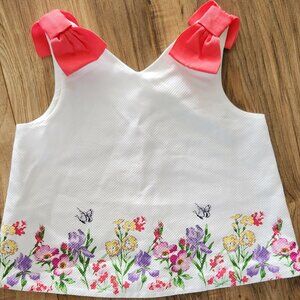 Floral Bow Top